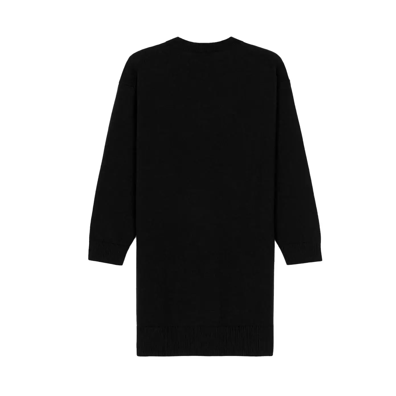MONLAIN BLACK COTTON SHORT DRESS