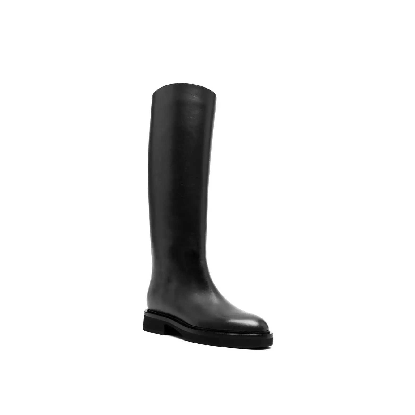 MONLAIN BLACK KNEE HIGH BOOT