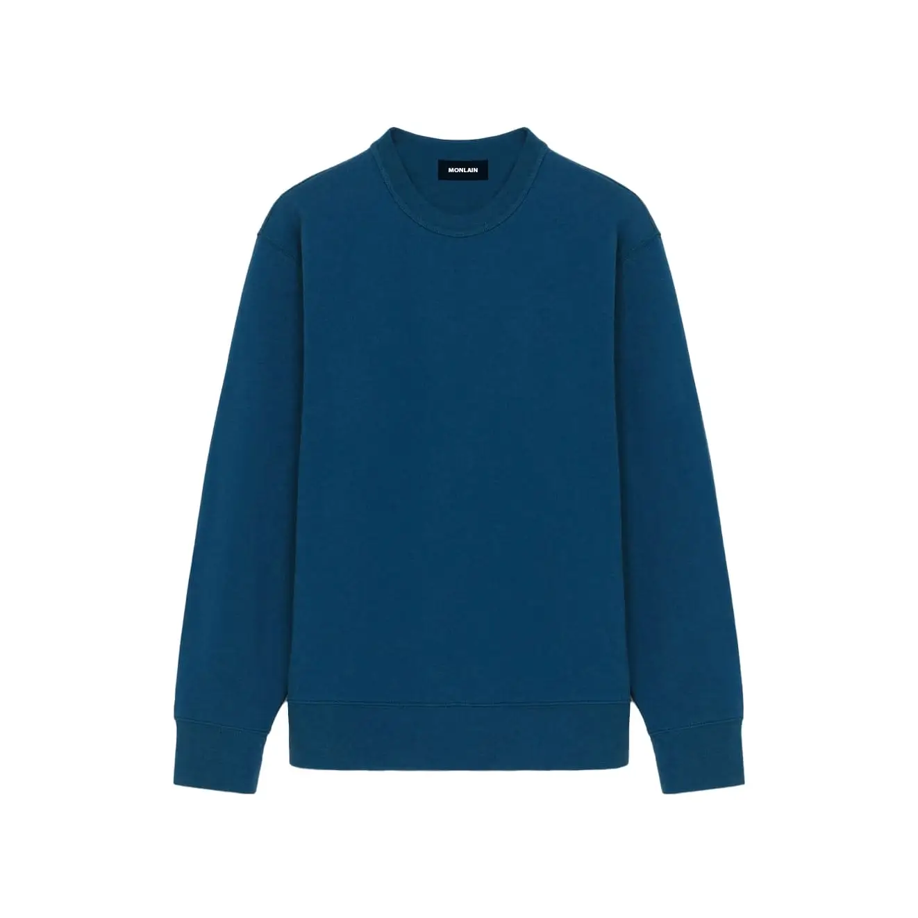 MONLAIN NAVY BLUE COTTON SWEATSHIRT