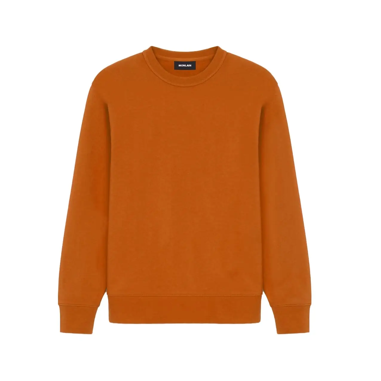 MONLAIN ORANGE COTTON SWEATSHIRT