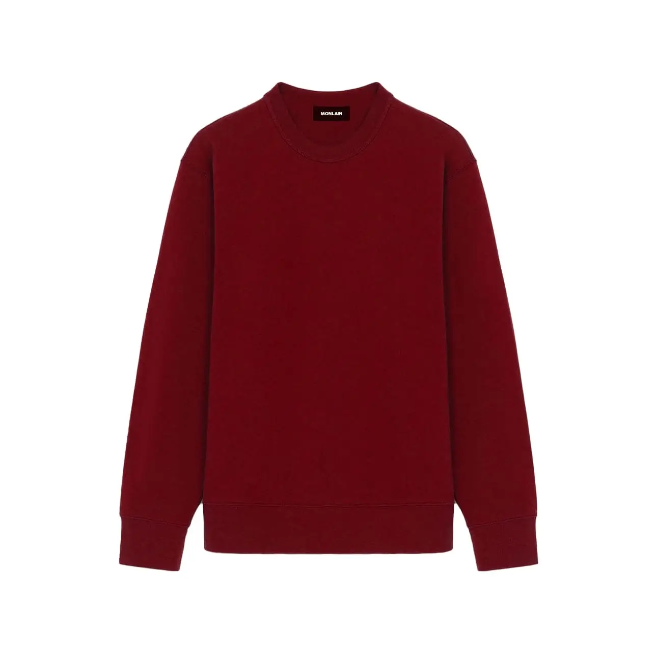 MONLAIN RED COTTON SWEATSHIRT