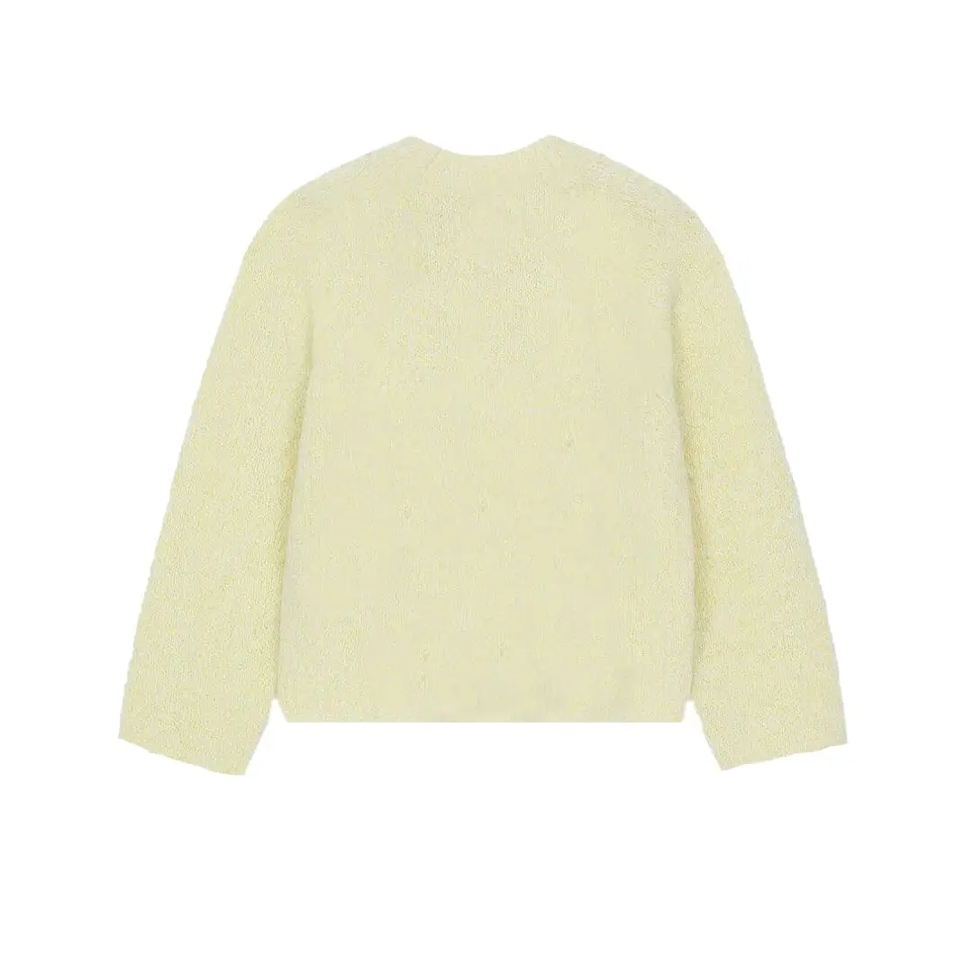 MONLAIN YELLOW CASHMERE SWEATER