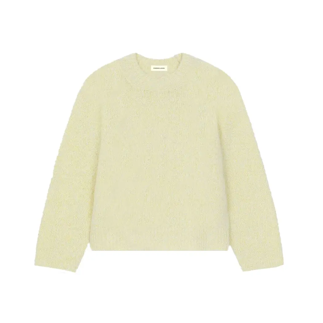MONLAIN YELLOW CASHMERE SWEATER